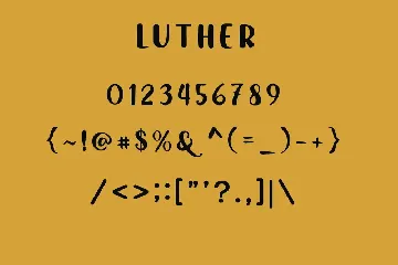 Luther Cute Sans Serif Display Font