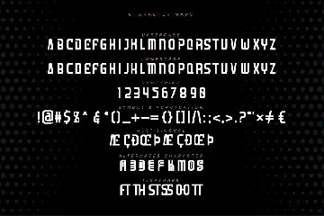 Starforce | Futuristic Display Typeface font