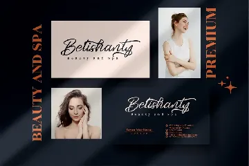 Midletton Blenda Modern Script font