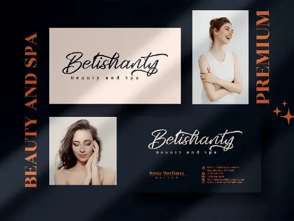 Midletton Blenda Modern Script font