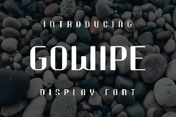 Gowipe Font