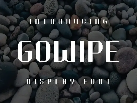 Gowipe Font