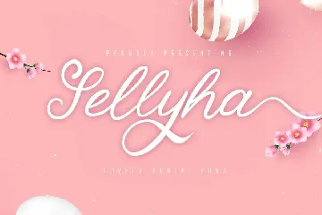 Sellyha - Lovely Script Font