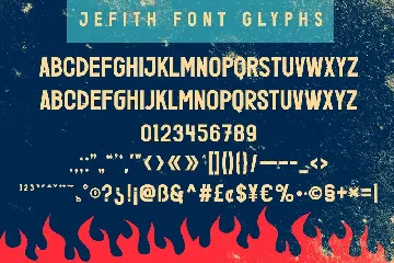 Jefith font