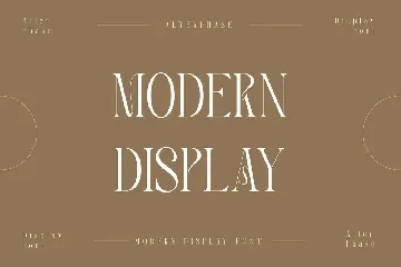 Alterphase - Modern Display Font