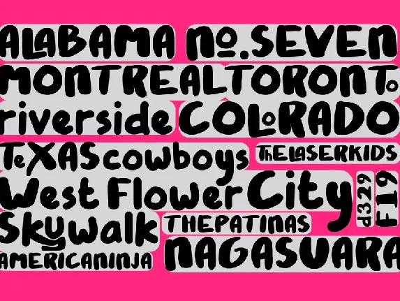 Maskala Typeface font