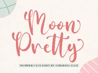 Moon Pretty font