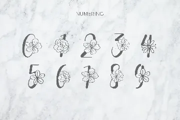 Flanela Monogram Font