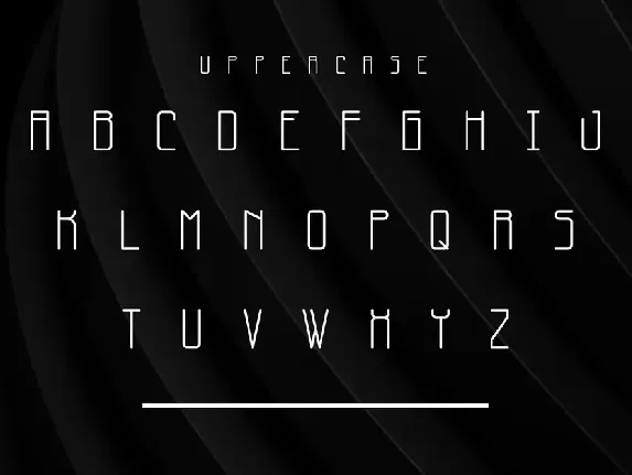 Monothin font