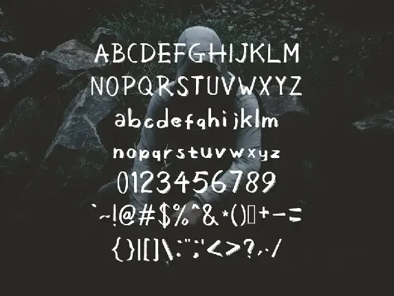 Weird Shadow Font