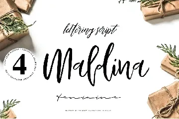 Maldina 4 fonts