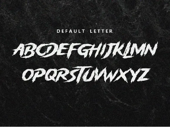 Storm Gust - Horror Font