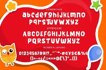 Little Queen Fun Children Typeface font