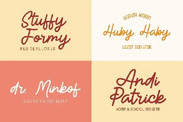 Adegianty font