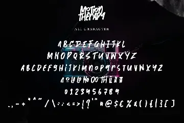 Motion Therapy | Handwritten Brush Font