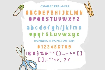 Biggy Cut - Kids font