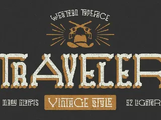 Traveler typeface font