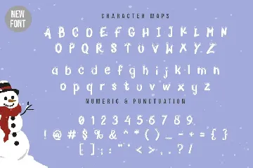 Winter City - Kids font