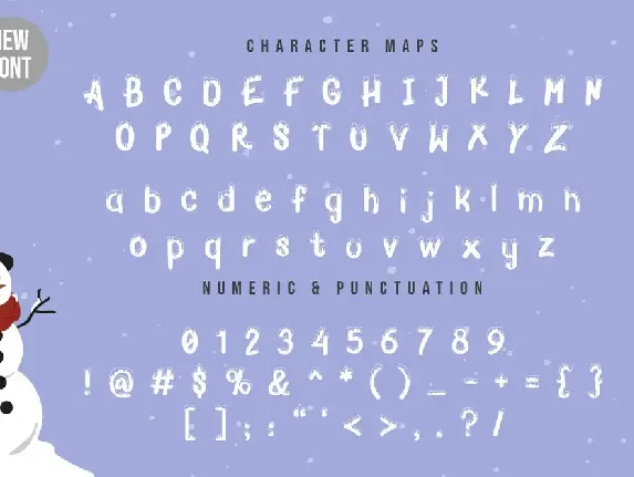 Winter City - Kids font