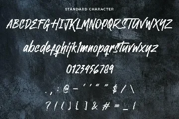 Garsimon Marker - Brush Font