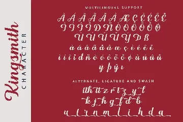 Kingsmith Script Font