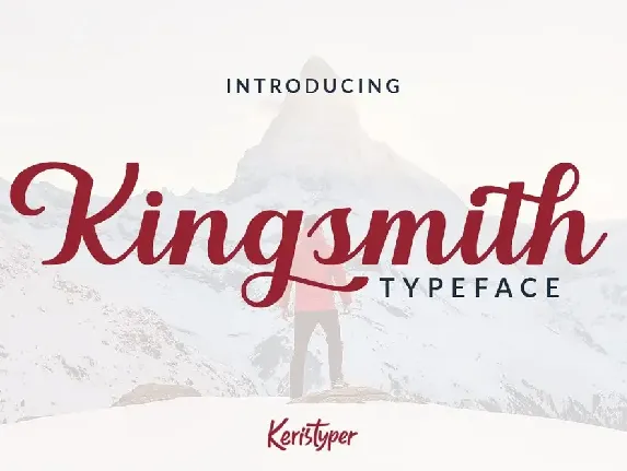 Kingsmith Script Font