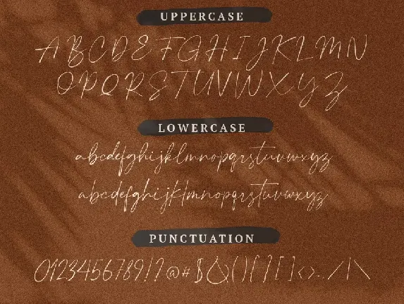 Plumrose Signature font