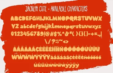 Jacklyn Cute font