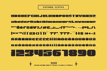 Showra font