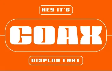 Goax font