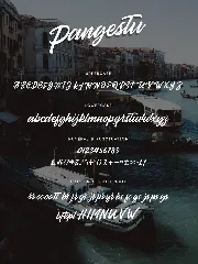 Pangestu - Display Script font