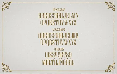 Thender blessom font