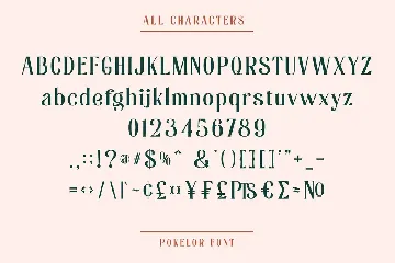 Pokelor font