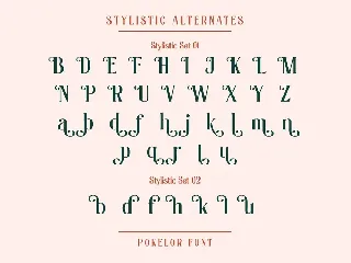 Pokelor font