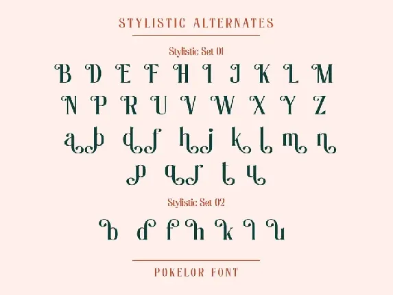 Pokelor font