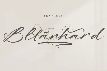 Blanchard Modern Signature Font