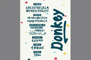 Donkey  - Playful Font