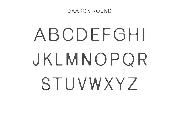 Daaron Sans Serif Font Family