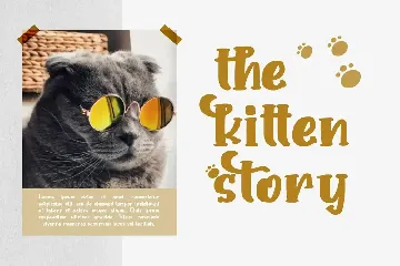 Sweet Kitten font