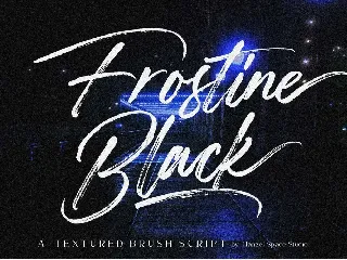 Twilight - Textured Brush Script font