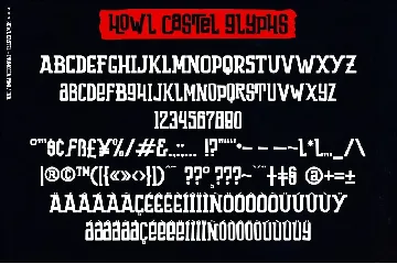 Howl Castel font