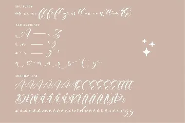 Delysha Script Font