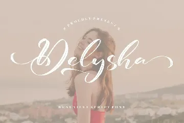 Delysha Script Font