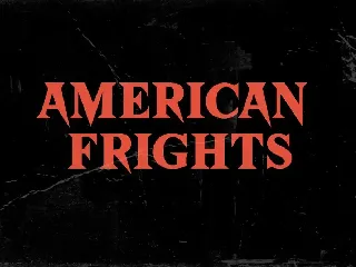 American Frights - Horror Serif Font