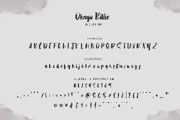 Ohayo Billie | Handwritten Font