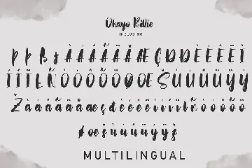 Ohayo Billie | Handwritten Font