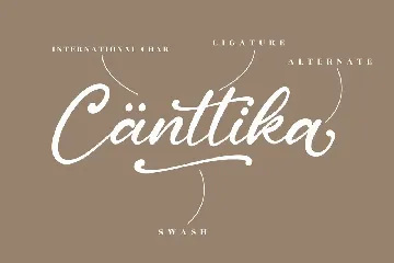 Cantika Sarah Script Font