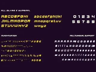 Aougtron | Athletic Font