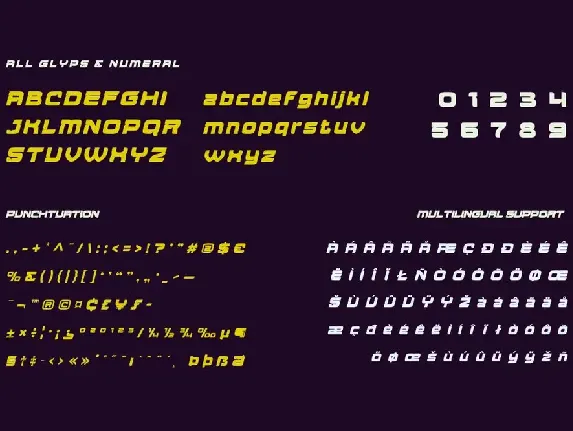 Aougtron | Athletic Font