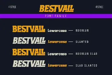 BESTVALL | Athletic Font